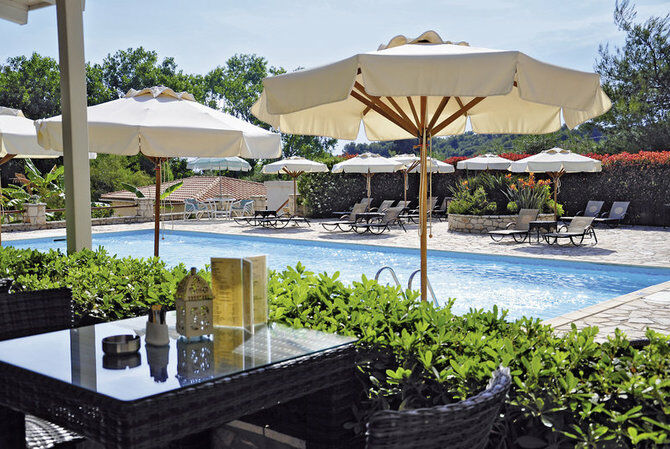Aquarius Hotel Василикос Экстерьер фото